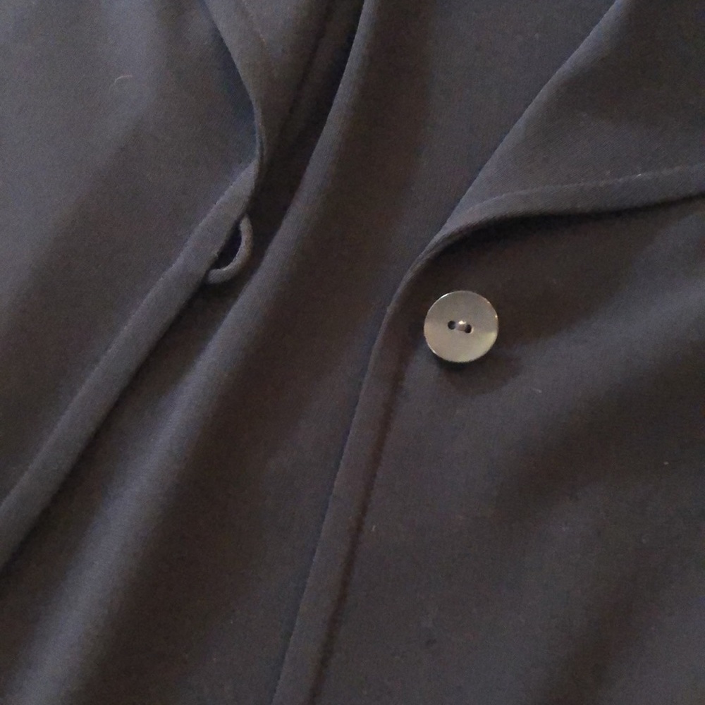 Tesori One Button Front Collared Lightweight Vers… - image 8